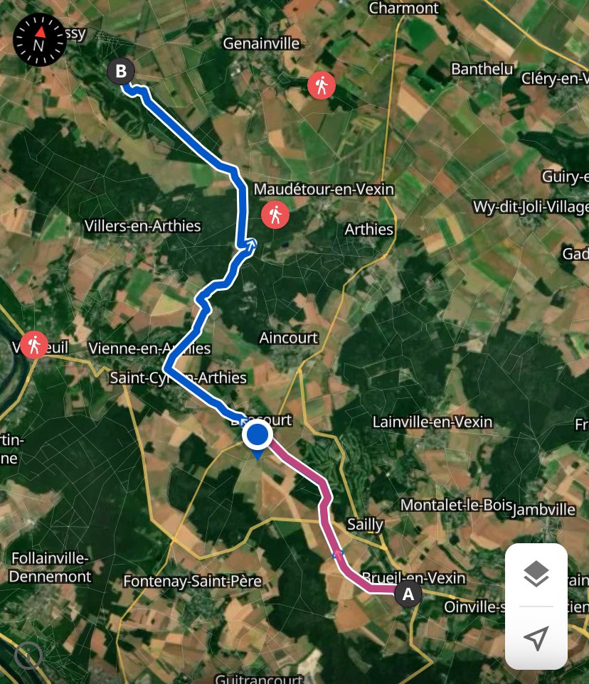 secretsduvexin's tweet photo. Début de la #microaventure dans le parc naturel régional du Vexin français.
Un thread qui va durer 2 jours ⤵️
Aujourd’hui nous partons avec nos sac à dos pour faire un #bivouac
Mission du jour : aller au contact d’un propriétaire pour voir si l’on peut dormir dans son champ https://t.co/yd6XPzBAnd