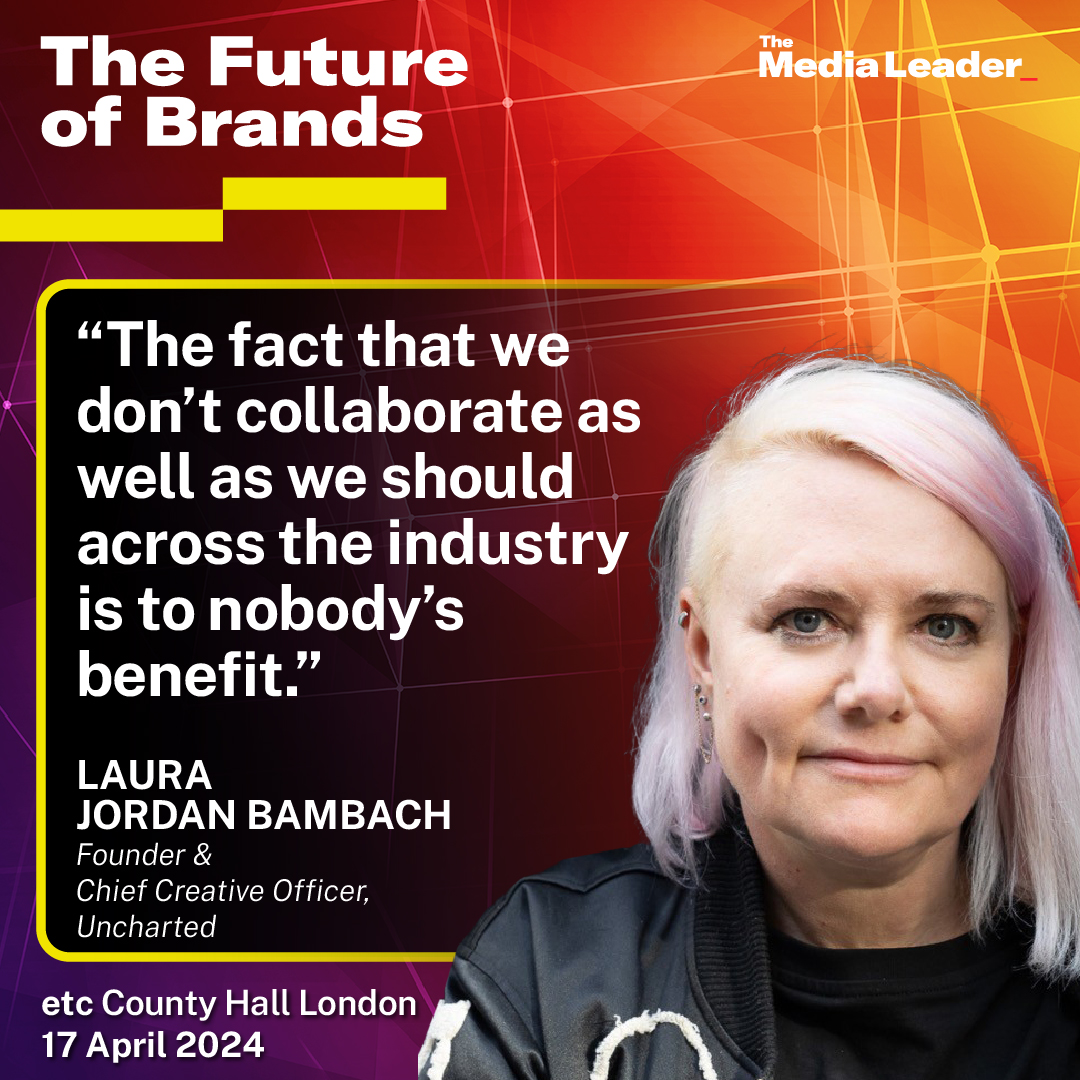 There's an increasing case for the media and the message needing to align better to cut through and for creative and media agencies to be working closer together. Uncharted's Laura Jordan Bambach at #FOB #FoBrands