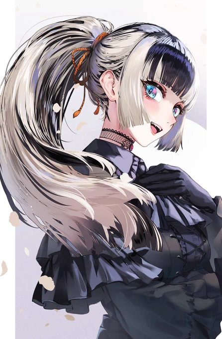ポニテらでん#らでん似絵 