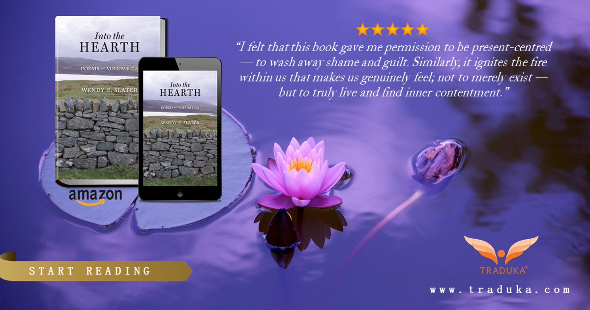 ⭐⭐⭐⭐⭐ #bookreview 
'I felt that this book gave me permission to be present-centered — to wash away shame & guilt.' 

Get your 📔  here: bit.ly/2WOkroa

#poetrybooks
#readers #poetrylovers #Poetry 
#inspirational #spiritualjourney #writingcommunity
#compassion
