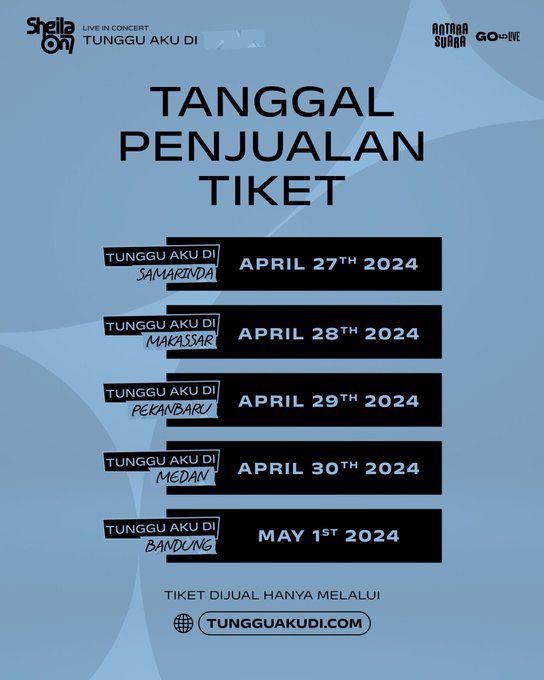 Help RT Ticketing service 2024 FOR SHEILA ON 7 📌Experienced (Check pinned tweet for previous ticketing) 📌RM40 sc per tix (100% refundable if fail) Please DM if u interested💜 #sheilaon7 #tungguakudi #SO7