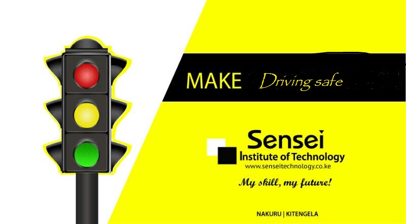 National Road Safety Begins with all us. Knowledge of safety measures is important while driving and crossing roads. Road signs should be respected. Learn all this at Sensei Institute of Technology, registered by #NTSA
