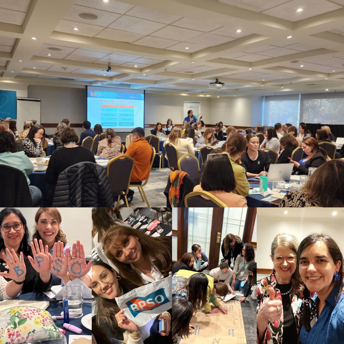 .@RedSaludCChC's #BPSOChampions training is in full motion. 90+ nurses & other professionals from cities across Chile are — on a journey of career-based self-discovery — committed to delivering person/family-centered care based in evidence. #ICYMI: Here's a snapshot from day 2.