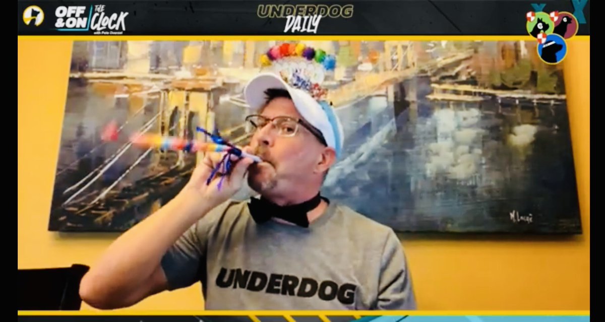Tee_box's tweet photo. #rakebackwednesday vibes!
If you’re not playing at
@UnderdogFantasy my question to you is….why not? https://t.co/THBYdDz1ul