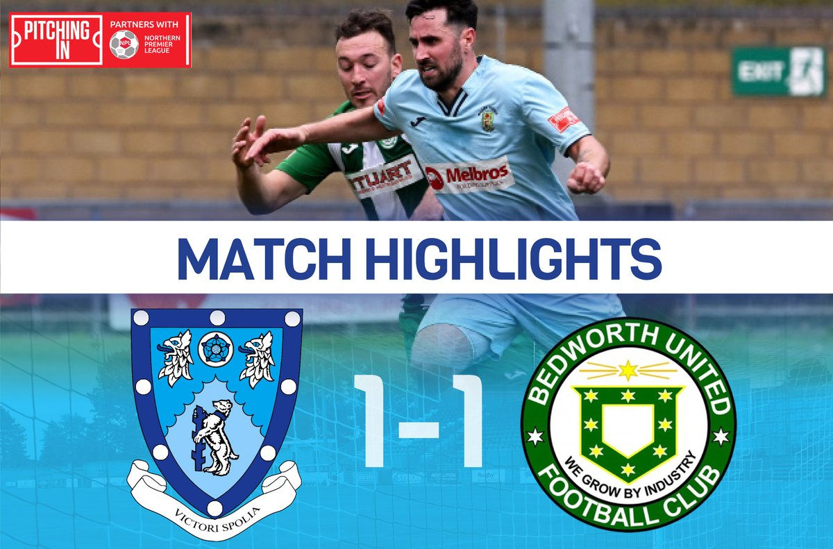 📽️ Watch the highlights from Saturday's draw with local rivals @bedworth_united at Butlin Road in the @NorthernPremLge. ➡️ youtu.be/KuGiMGtBZ8w #utv