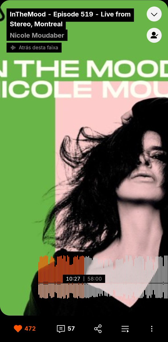Led Day 🦵🏆 with her today! 🖤🤘 @NicoleMoudaber InTheMood - Episode 519 - Live from Stereo, Montreal de Nicole Moudaber on.soundcloud.com/Kg8Gc
