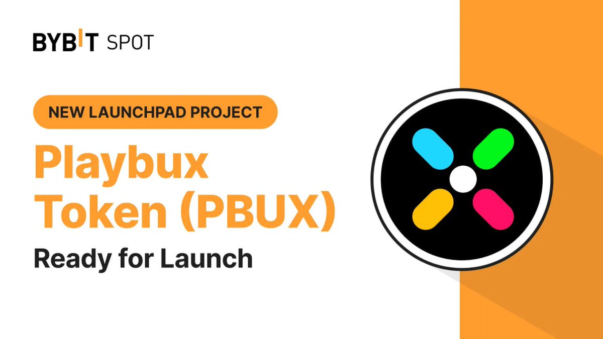 .@Bybit_Official has announced its new launchpad project — @playbuxco Token $PBUX. Details: Token: $PBUX Price: 1 $PBUX Token = 0.075 $USDT Total Allocated to Bybit Launchpad: 4,000,000 $PBUX MNT Pool: 2,000,000 $PBUX (Cap per subscriber: $300 = 4,000 $PBUX) $USDT Lottery:…