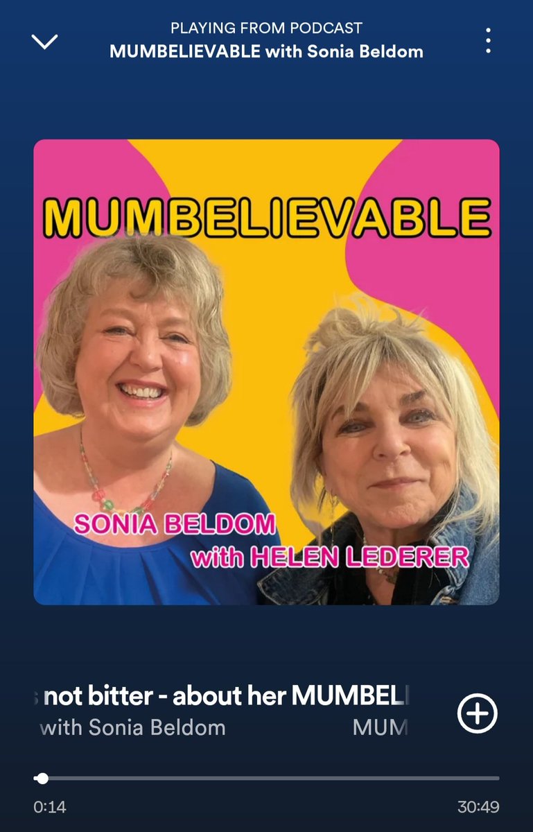 Catch @HelenLederer on the Mumbelievable podcast with @soniabeldom #mumbelievablepodcast