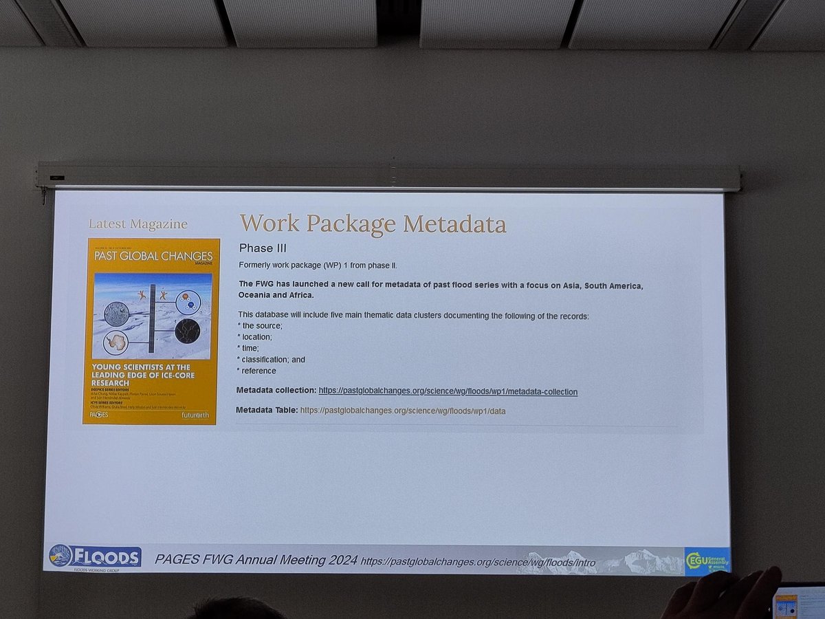 Thanks Floods WG for a super informative session @EGU24 splinter session and letting us know about all the plans in store for this next phase 💪