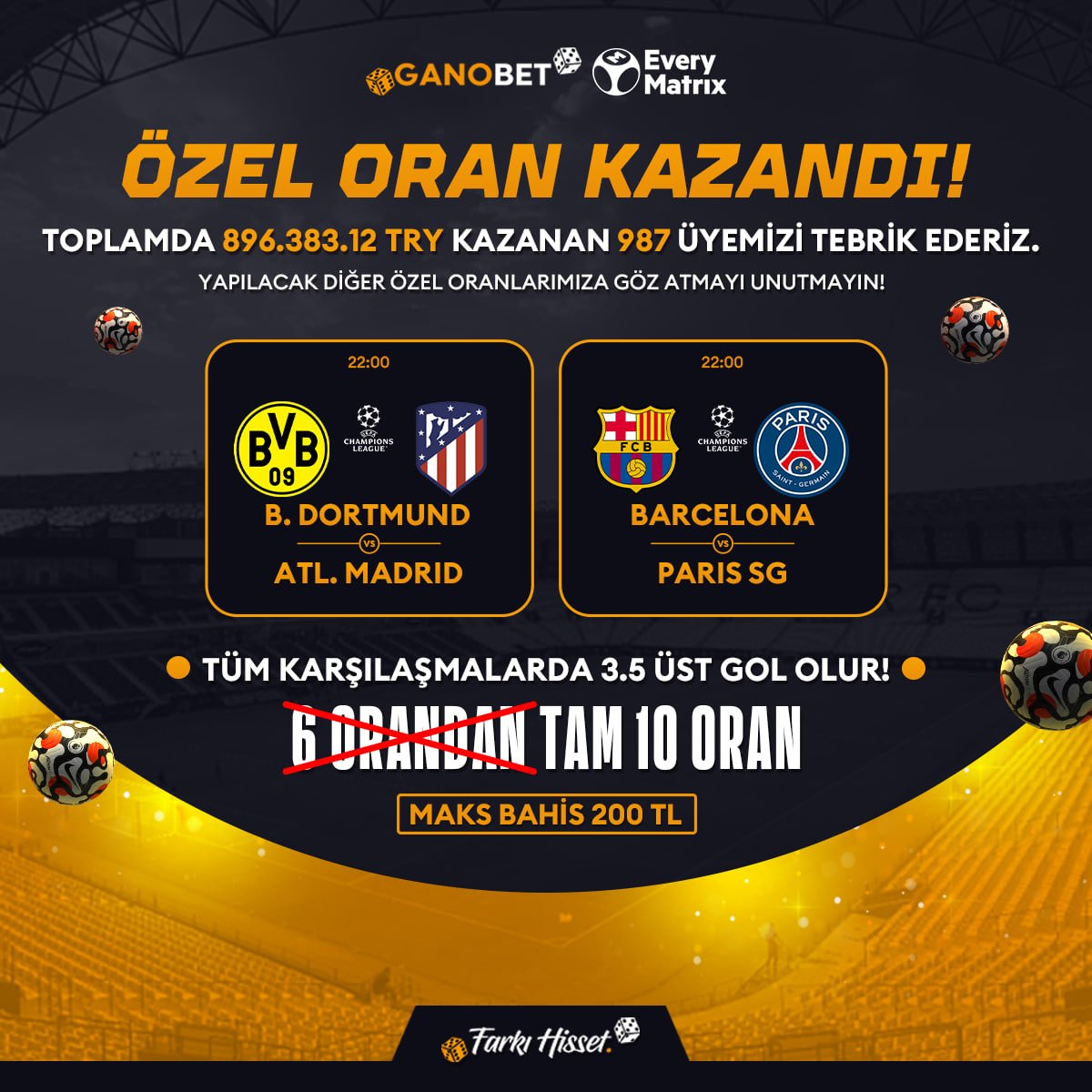 GANOSOSYAL's tweet image. 👍GANOBET ÖZEL ORAN KAZANDI!

🤑 Toplamda 896.383.12₺ kazanan 987 üyemizi tebrik ederiz.

🏆 Yapılacak diğer özel oranlarımıza göz atmayı unutmayın!

💎 GANOBET FARKI HİSSET!
