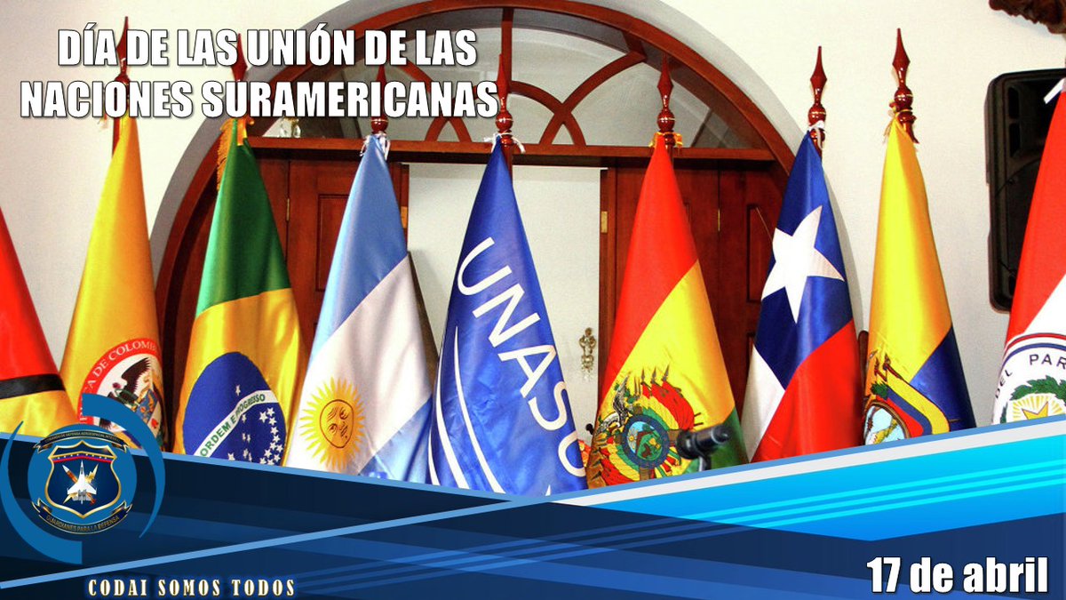 Valorando los logros de Nuestra América, el <a href="/CODAI_FANB/">CODAI</a> celebra el Día de la Unión de Naciones Suramericanas, Unasur, hito de integración e independencia y legado del Comandante de la Revolución Bolivariana, Hugo Chávez.