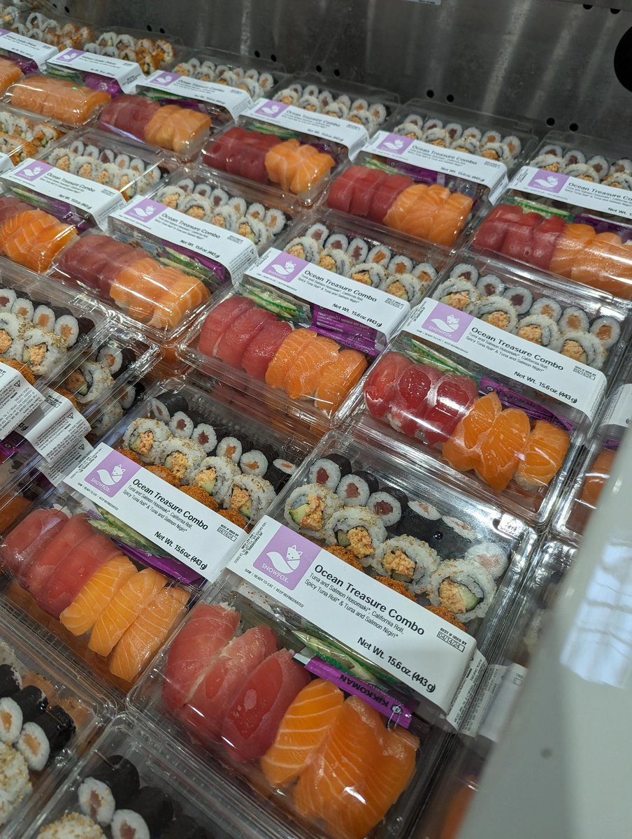 🍣 I was impressed. #Costco sushi boxes are pretty darn good and maybe the best sushi value I've ever seen #sushi #sushilover #SushiTime #sushiplate #sushibar #sushibowl #sushiporn #sushilife #sushifan #SushiArt #sushiheaven #sushidelivery #Japanesefood #sushiaddict #sushiroll