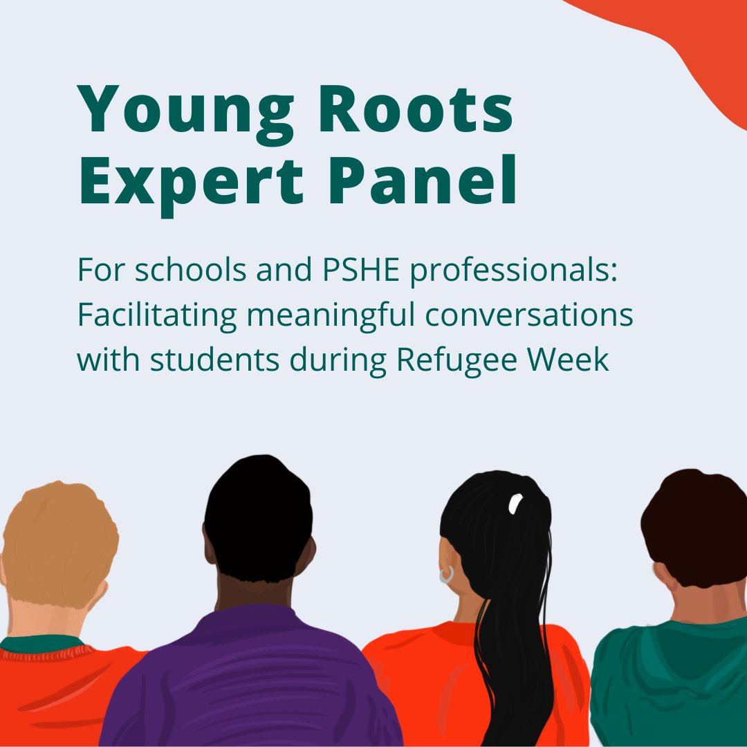 We’re organising an expert panel led by our Heads of Services to help schools facilitate meaningful conversations with students during #RefugeeWeek – find out more and consider inviting your child’s school to join: eventbrite.co.uk/e/young-roots-… #PSHE #UKSchools