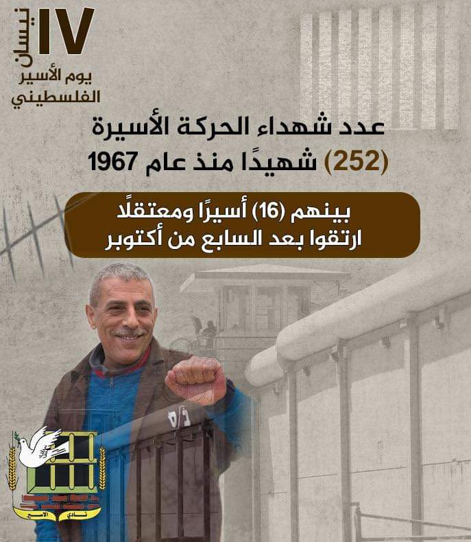 haneshada1's tweet photo. 17 نيسان يــوم الأســيــر الفلســطيني.
#الحرية_للاسرى
#تيار_الاصلاح_حركة_فتح https://t.co/0f58uaD6UC