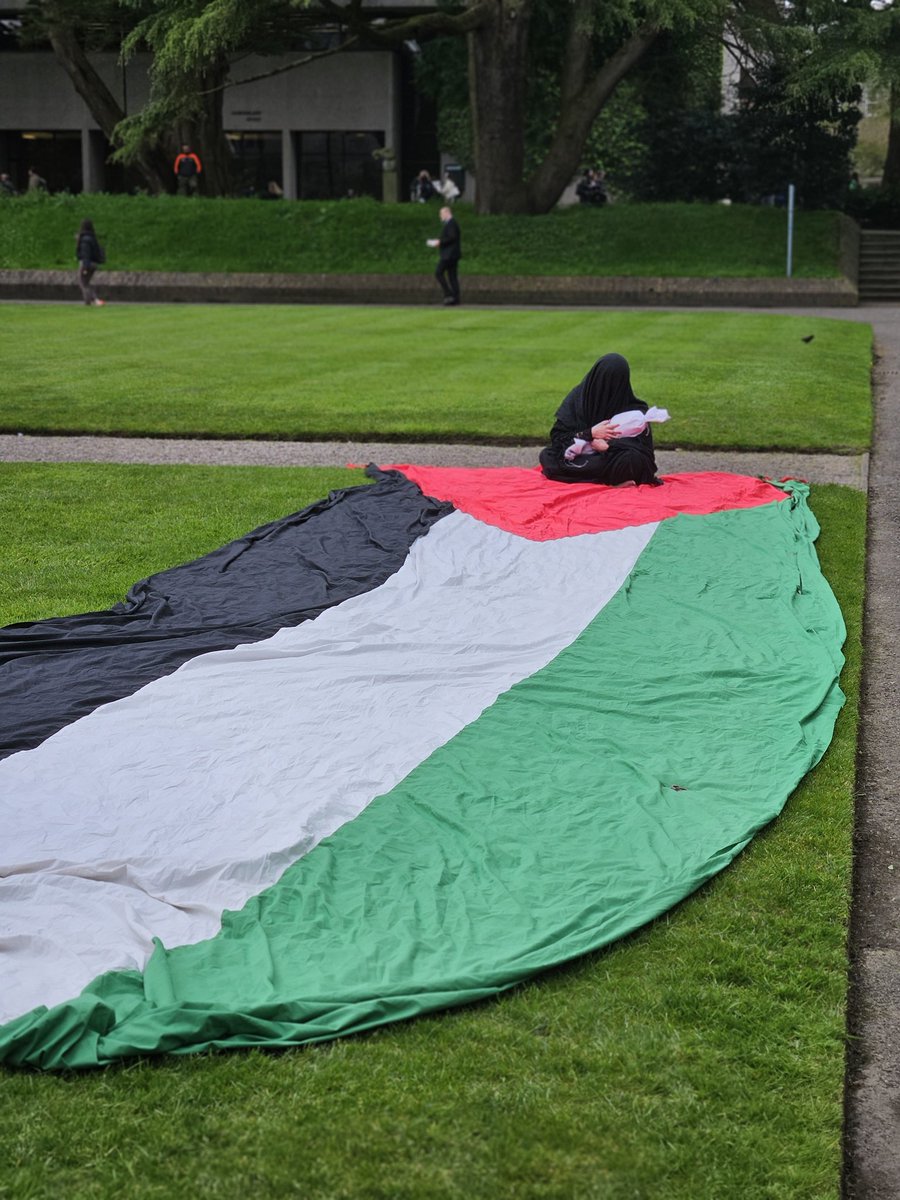 Proud of the staff & students of my old college today (@UCC) on their national day of action for 🇵🇸 #TLC4P