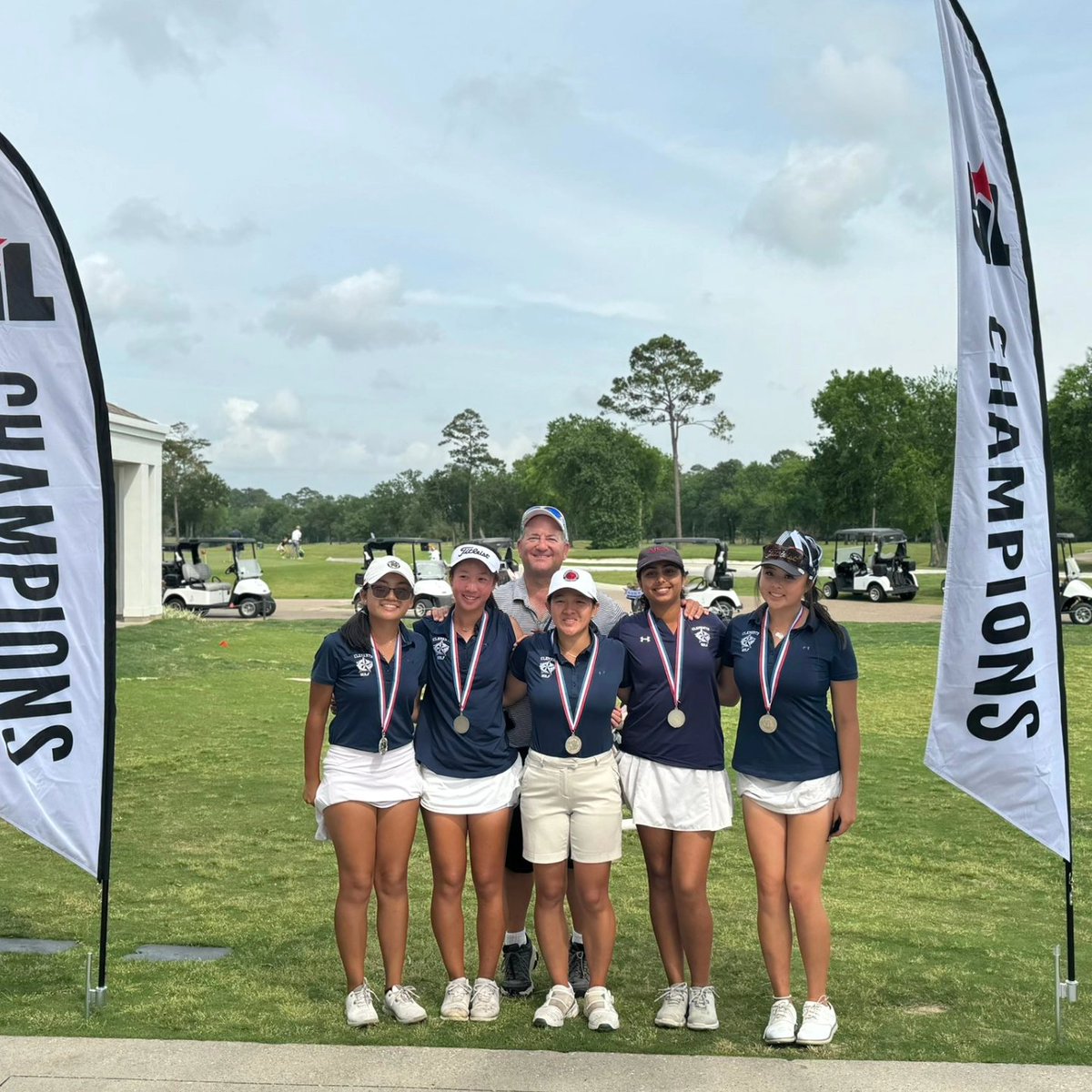 clements_golf's tweet photo. LADY RANGERS ARE GOING TO STATE ‼️

Congratulations to the Lady Rangers and Coach Jezek for being REGIONAL RUNNER-UPS and STATE QUALIFIERS 🥈🥈 Special shout out to Savannah Du for finishing T4 INDIVIDUALLY

SEE YOU AT STATE IN MAY https://t.co/yB4dgHcElV