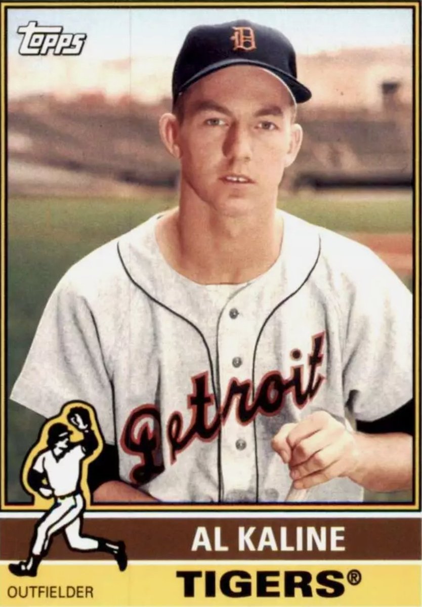 Without revealing your age, who was your very first favorite MLB player? Had to be the great Al Kaline