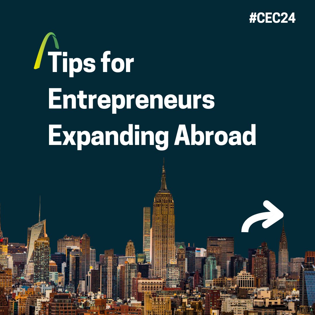 cec_competition's tweet photo. 1/2 Entrepreneurs around the globe try and fail to expand their startups abroad. These tips give entrepreneurs some insight on how they can survive in a foreign market. https://t.co/M6HDawSC5f