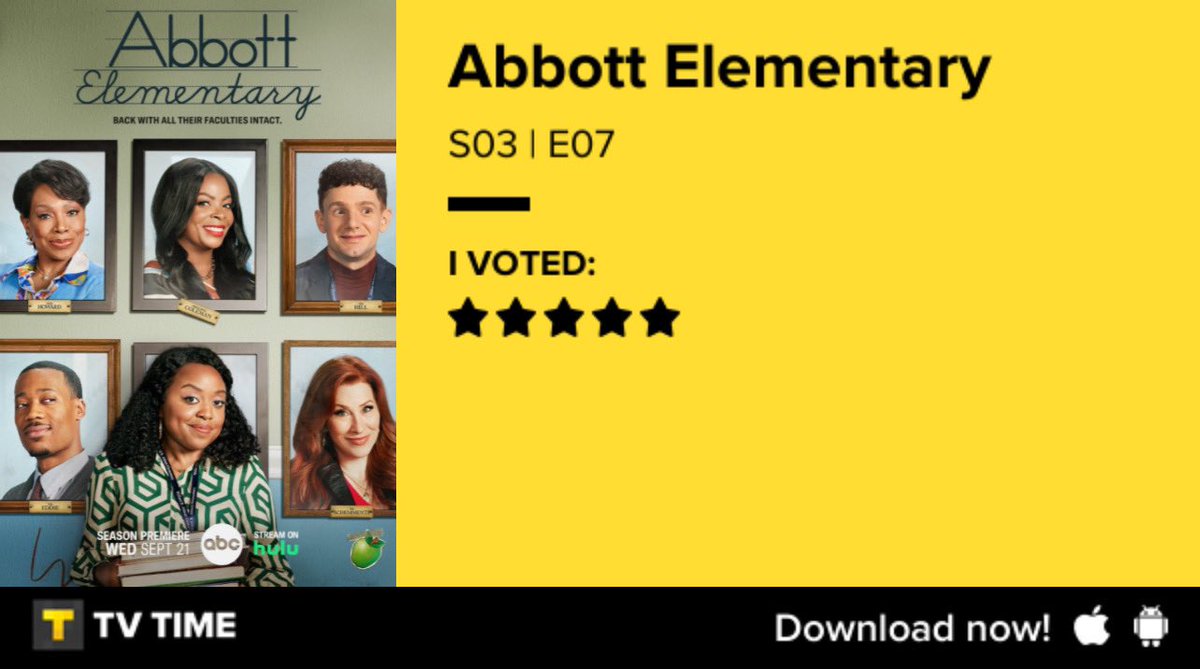 I've just watched Abbott Elementary - S03 | E07