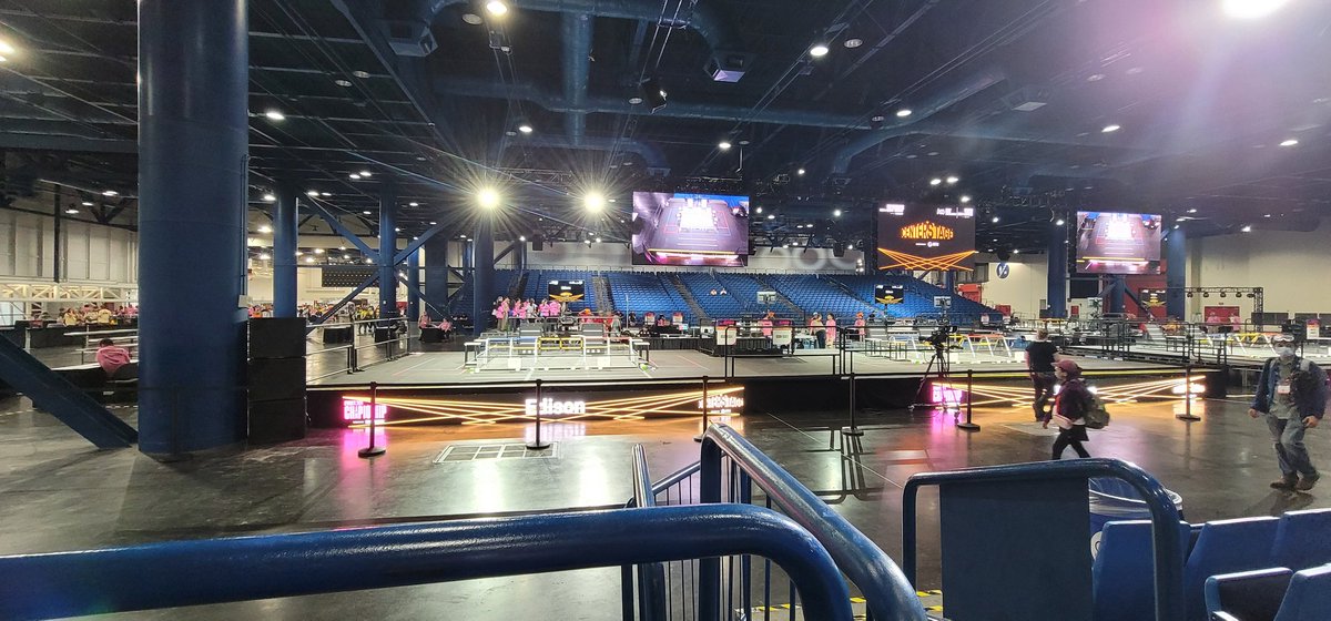 We are finally here.. on the big stage...

<a href="/FIRSTweets/">FIRST</a> <a href="/FTCTeams/">FIRST Tech Challenge</a>