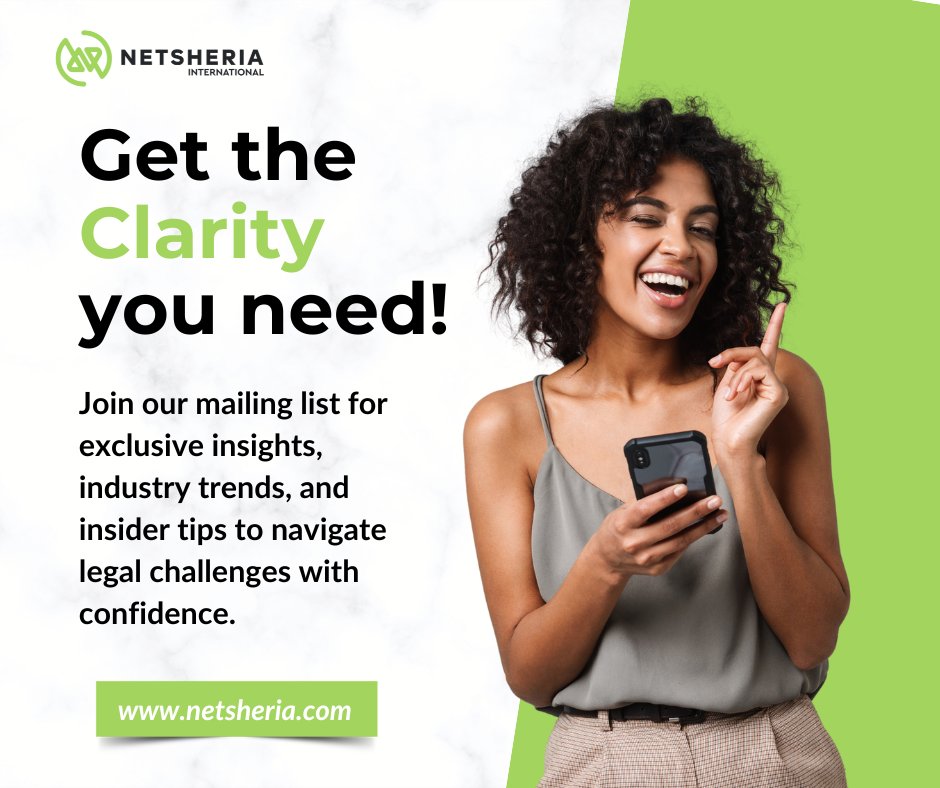 Have you joined our mailing list yet? 
Here's what you should look forward to; 
- Regular updates on relevant legal developments in your field.
- Actionable advice to help you make informed decisions.

Don't stay in the dark! 
Sign up here nl-neon.vercel.app/sub/8
#Legal
