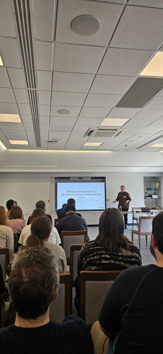 It was great being invited to talk at the Disordered Materials User Group Meeting held by <a href="/isisneutronmuon/">ISIS Neutron and Muon Source</a>, lots of interesting talks and discussions! Hopefully we will see some more of you in the x-ray disordered world at <a href="/xpdfdls/">XPDF</a>