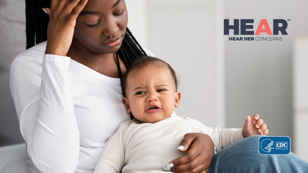 Is someone you love pregnant or had a baby in the past year? Listen to them if they express any concerns. Learn about the urgent maternal warning signs. Acting quickly and helping them get immediate care could help save a life. #HearHer #BMHW bit.ly/3U0Iug4