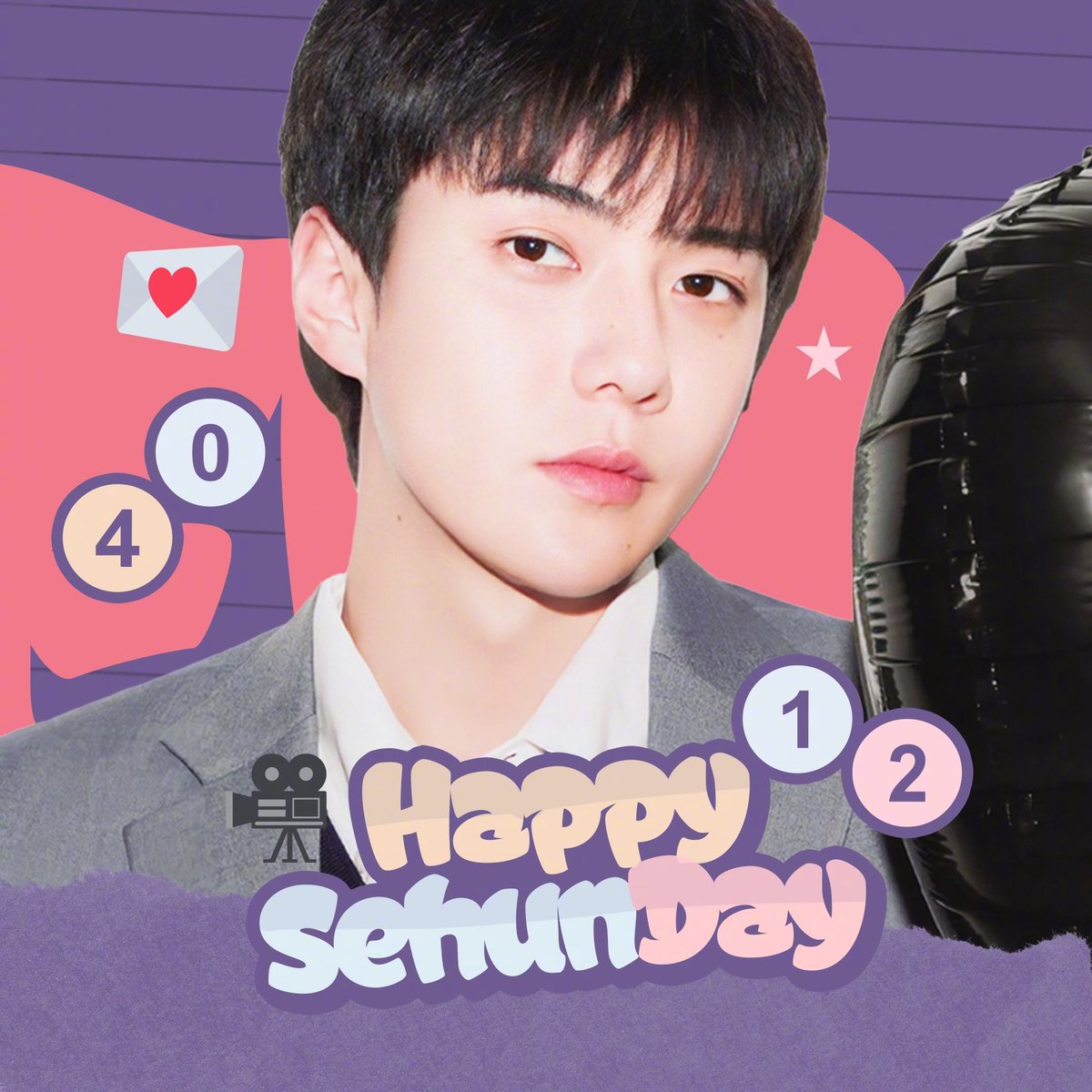 HAPPY BIRTHDAY SEHUN
#OurSehunShineDay 
#세훈이의_31번째_봄바람'