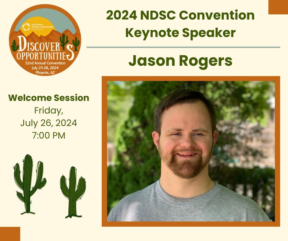 NDSC's tweet photo. ANNOUNCING Jason Rogers as a 2024 NDSC Convention Keynote Speaker. As Coordinator of Workplace Readiness &amp; Inclusion, he works to help companies become inclusive, works at Chattanooga Christian School as a Teacher Assistant and holds a Certificate from Lipscomb U’s IDEAL Program https://t.co/zac6UMaBEn