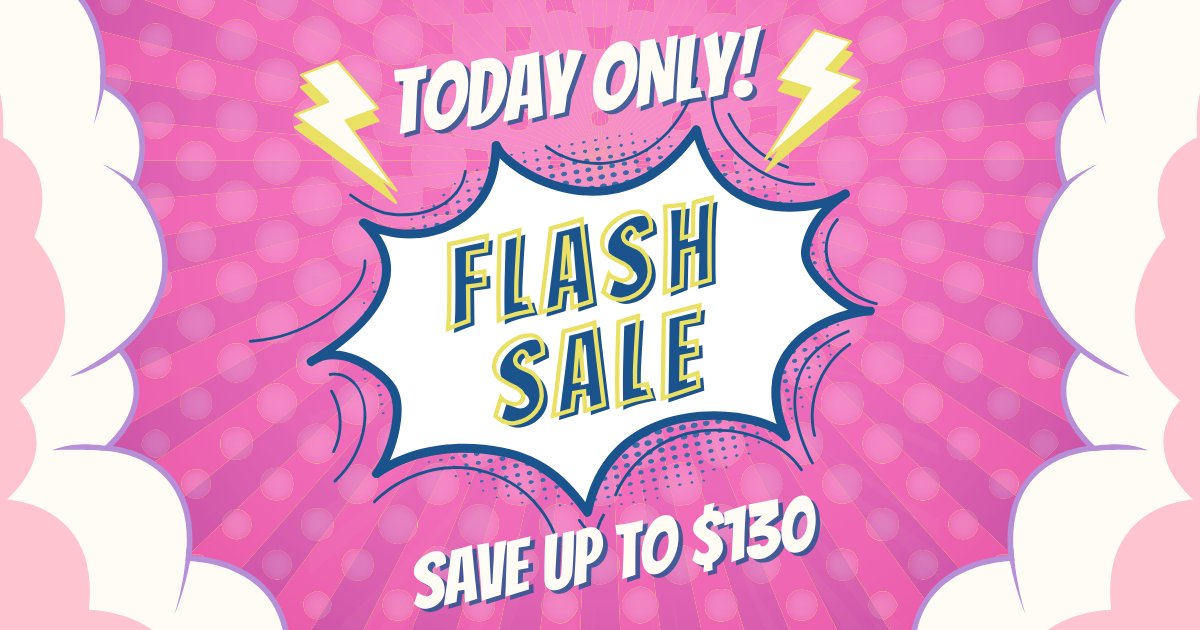 *Woosh* Woah! Did you see that? *Zoom* There it goes again!

These #AMS #FlashSales came out of nowhere! Don't blink or else you might miss some huge savings on the best #musicgear around.

Hurry and shop the latest flash #sale: brnw.ch/21wITVu