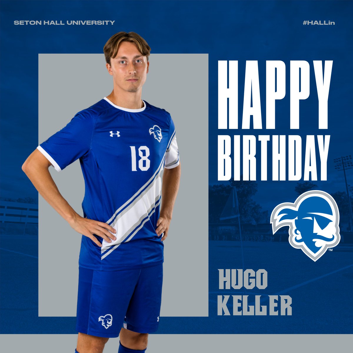 A very 𝙃𝘼𝙋𝙋𝙔 𝘽𝙄𝙍𝙏𝙃𝘿𝘼𝙔 to HUGO KELLER! #HALLin ⚽🏴‍☠️🎉🎂