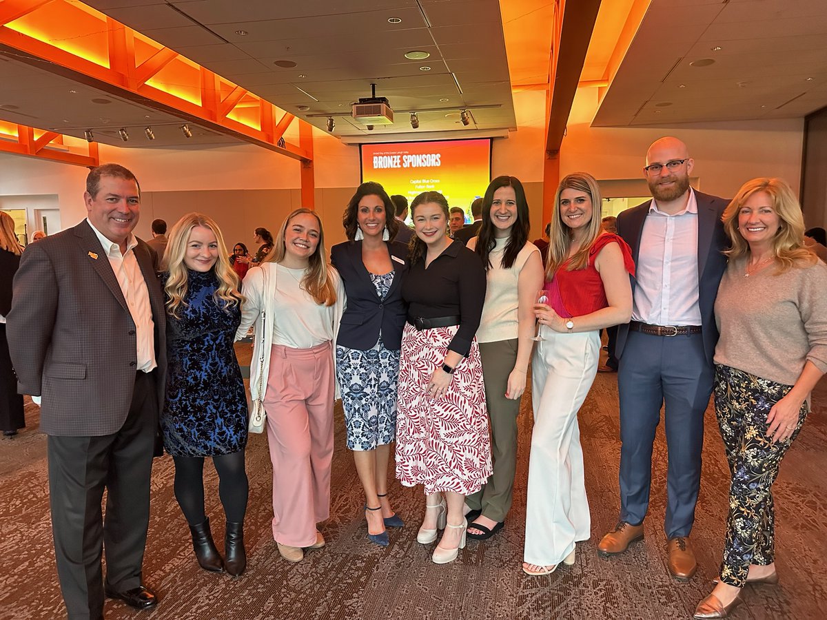 CISEasternPA's tweet photo. The #CISEasternPA team attended @UnitedWayGLV's Celebration of Caring event last week which honored supporters &amp; donors who have impacted #UWGLV's mission 💙 #AllInForKids @asr_media @SocialTMktgPR https://t.co/0GWUtattrS
