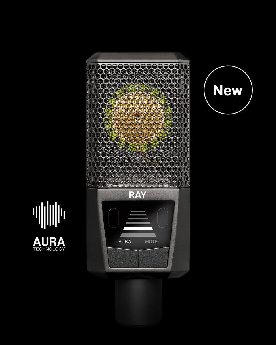 LewittAudio's tweet photo. NEW PRODUCT 🚨 - Our new microphone RAY adapts your levels &amp; tone according to your distance from the mic using our new sensor-based AURA Technology. It’s like autofocus for your voice. More on https://t.co/v8NhQhSz6P https://t.co/tO4iemvjC3