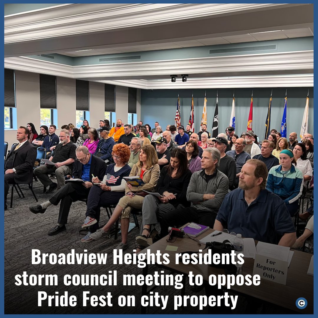 clevelanddotcom's tweet image. “We are Broadview Heights,” resident Robert Kilo told council. “We are not Lakewood. We are not Cleveland." Details: l.cleveland.com/806YPB