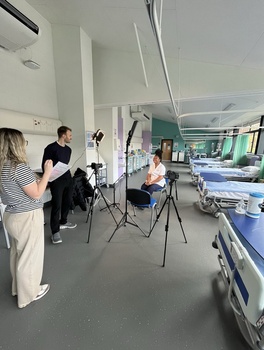 Some exciting things happening at @UEL_News today ahead of the second phase of our #StudyNursingLondon campaign👀 Keep your eyes peeled for more exciting content coming your way in May!👏 @WeAreWaterfall