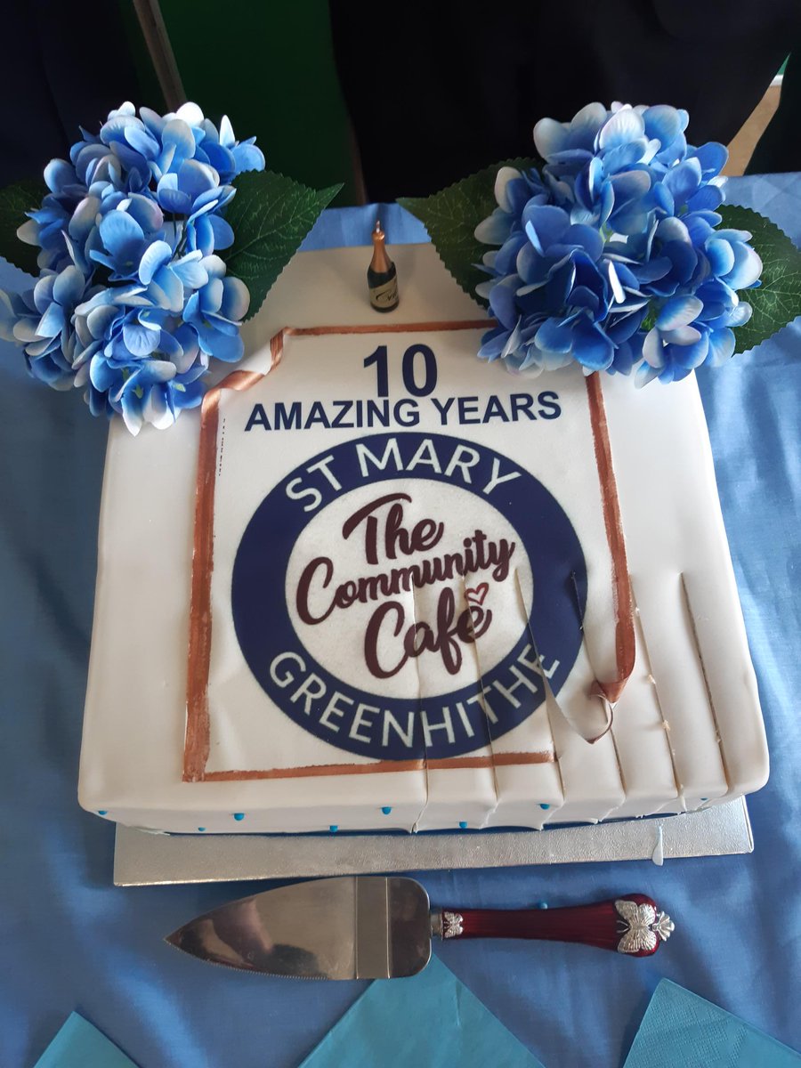 Ten years of friendship, support, advice, and - most significantly - bacon baps and chocolate cake, the St Mary Greenhithe community café is brimming with vitality. We talked about building back better after Covid. This is what it looks like @SeeOfRochester