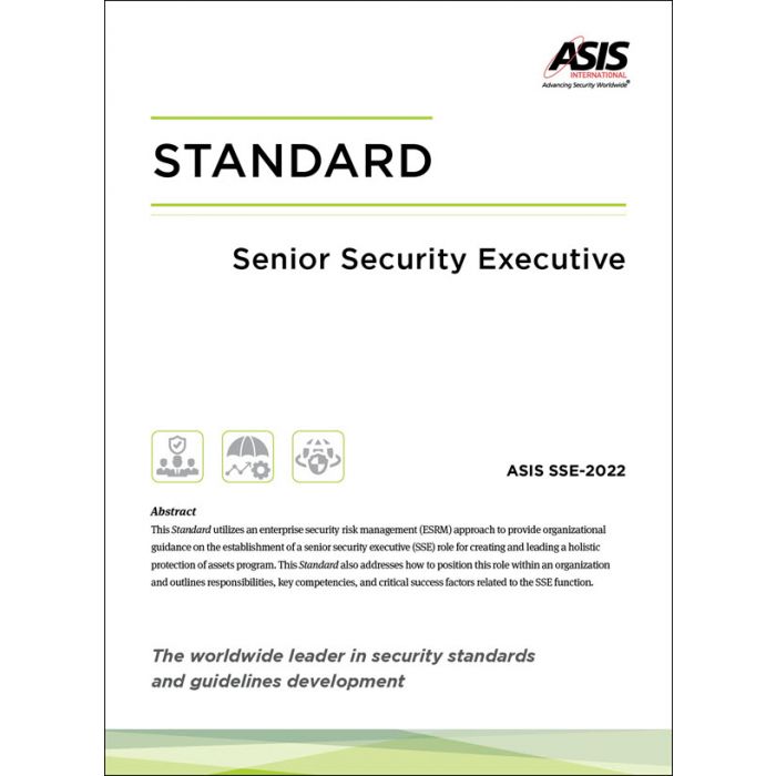 Protect your organization’s assets by appointing a #seniorsecurityexecutive (SSE) to implement a strategic security framework. Find out more now. brnw.ch/21wITW1  

#securitystandards #securityguidelines #ASISinternational #securitymanagement #seniorsecurityexecutive #SSE