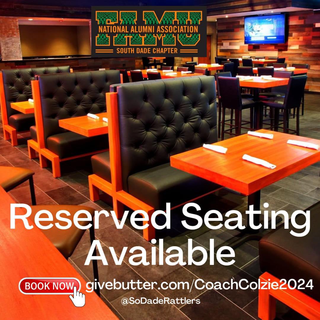 flregionfamunaa's tweet photo. RUN DON'T WALK 🏃♀️💨
Last chance to reserve a table at Game Plan with Coach Colzie! Only 2 tables remain. Book now for an unforgettable evening. RSVP: https://t.co/6k9K8aMq7p
Game Plan with Coach Colzie
#ReservedTables #BookFast #JoinTheFun
🐍🟠🟢
#FAMU https://t.co/glTFFSHxIr