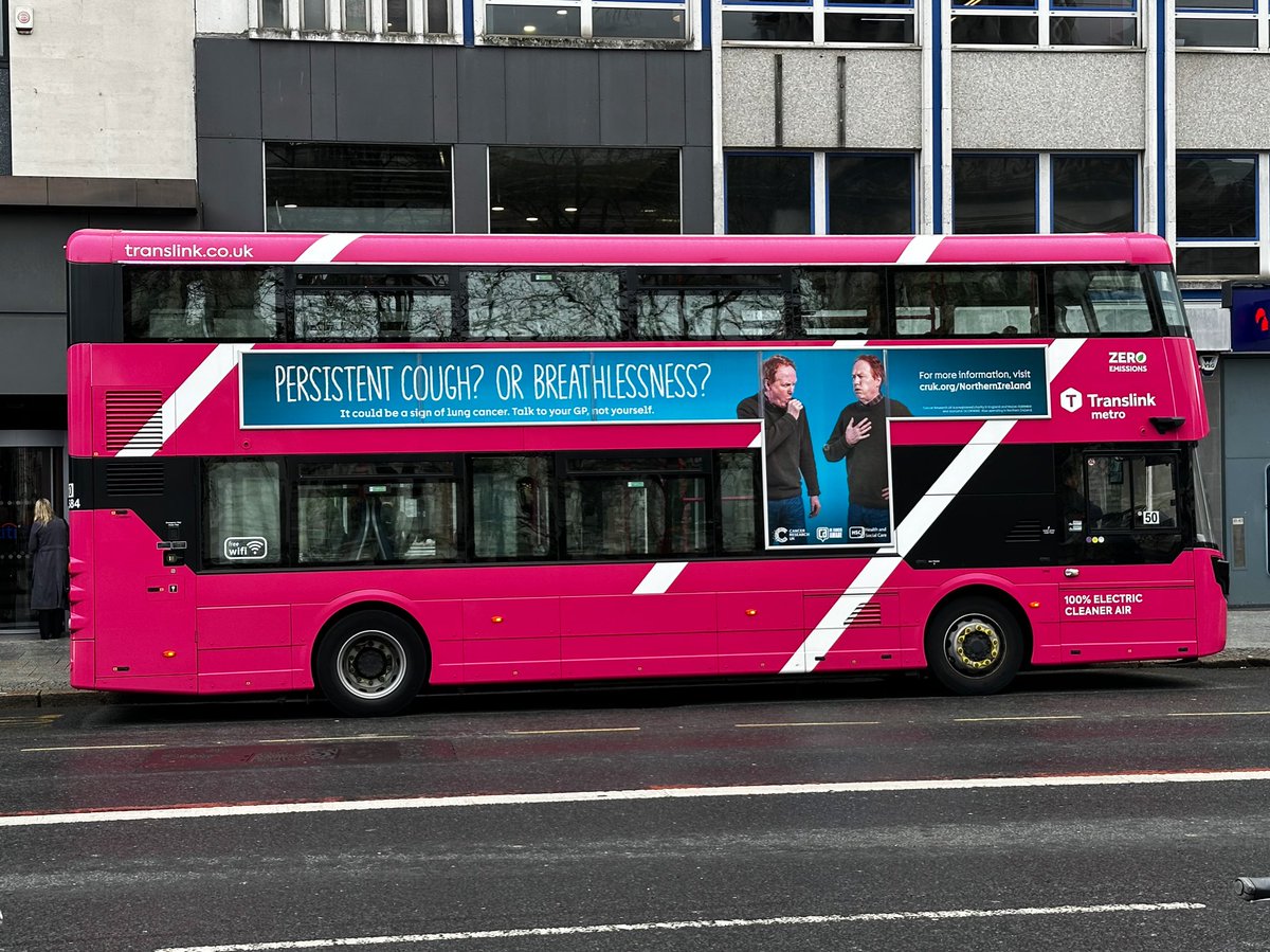 andrewgriff's tweet photo. Belfast. Where even the buses are on-message. #BTOG24 https://t.co/oRuK36LZ7F