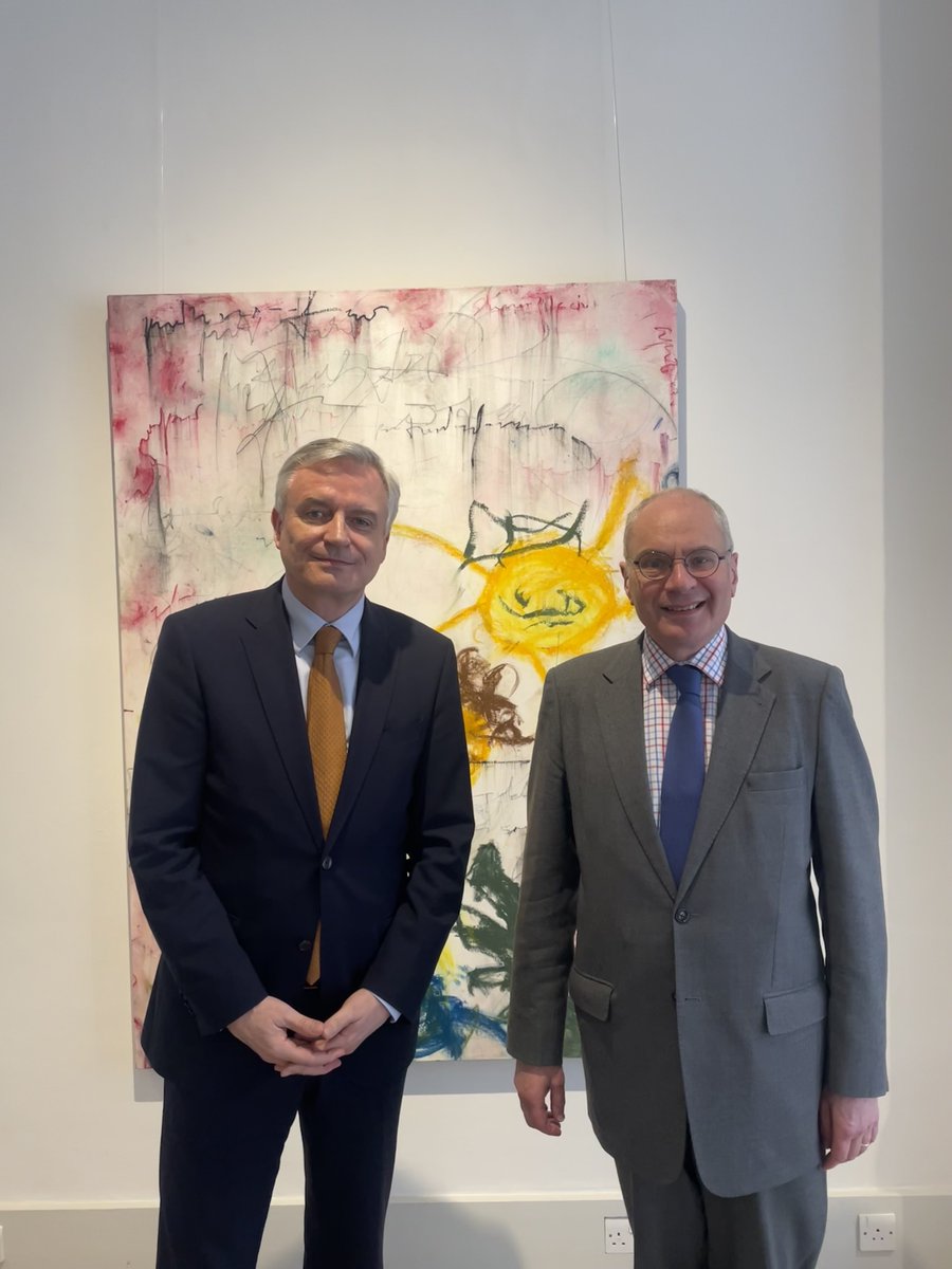 This morning we were delighted to host Mr Rüdiger Bohn, Deputy Head of Mission at the German Embassy, for a wide-ranging conversation on UK-German relations & a wider exploration of the global security outlook. Many thanks to the @GermanEmbassy & all who attended.