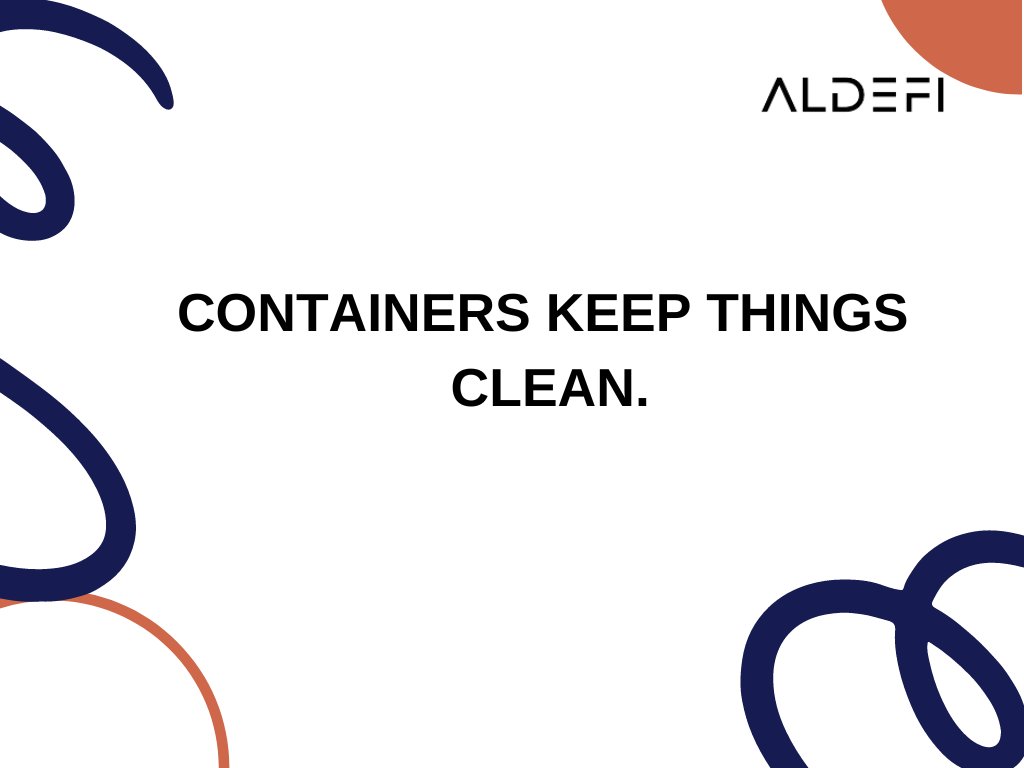Aldefi_'s tweet image. Containers keep things clean. Data scientists build performant algorithms, while engineers handle backend complexities.

 We avoid code rewrites, but it requires strong interface design. 

#DataOwnership #DevelopmentEfficiency #aldefi