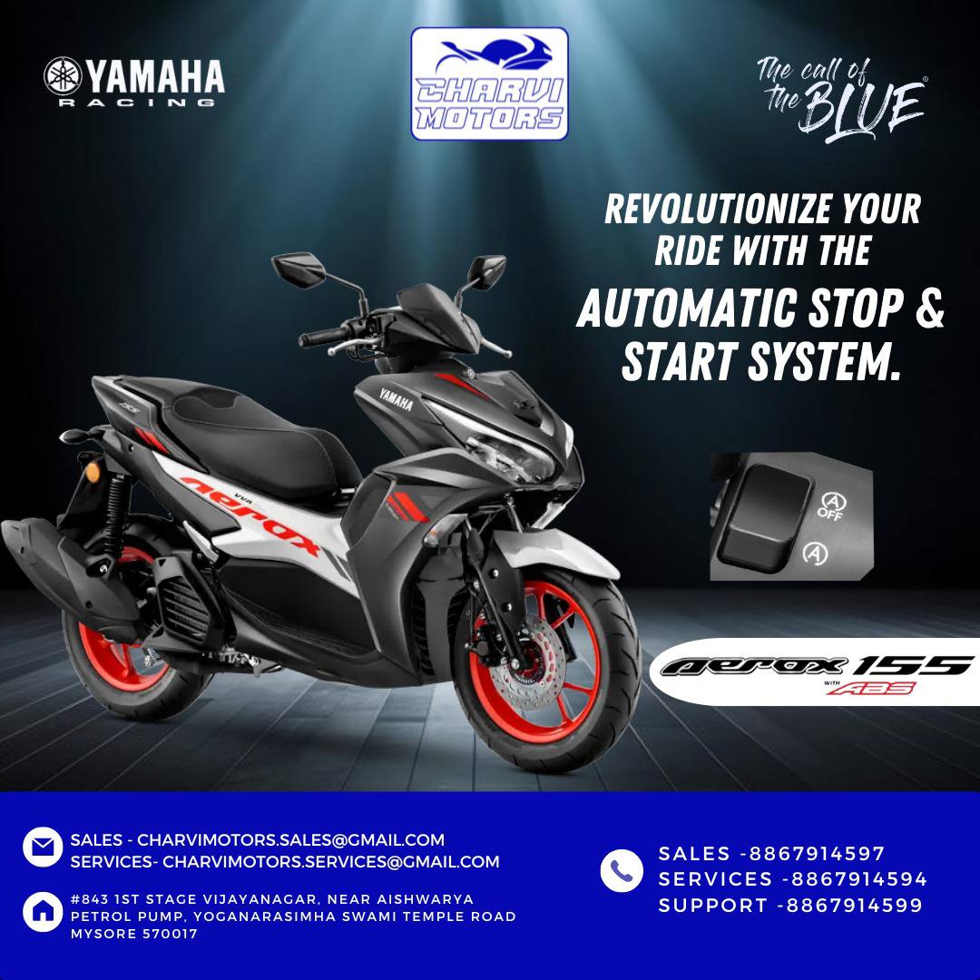 Revolutionize your ride with the Automatic Stop & Start System.

Experience efficiency like never before.

Ready to upgrade? Visit us today!

#OpenRoad #TwoWheels #RiderLife #MotorcycleLove #RoadTrip #AdrenalineJunkie #RidingExperience #SpeedThrills #RideWithPassion #SportBike