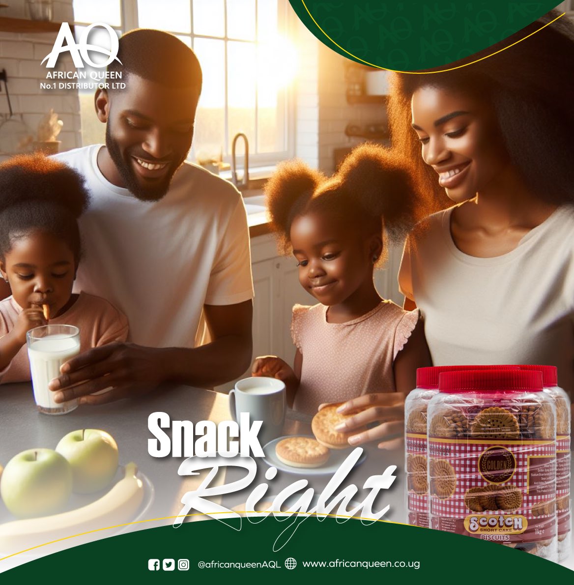 AQNo1Distrib's tweet photo. Thinking of snacking! Think Golden biscuits. 

#YourNo1Distributor 
#YourDistributionPartner https://t.co/uc1LaFlSvI