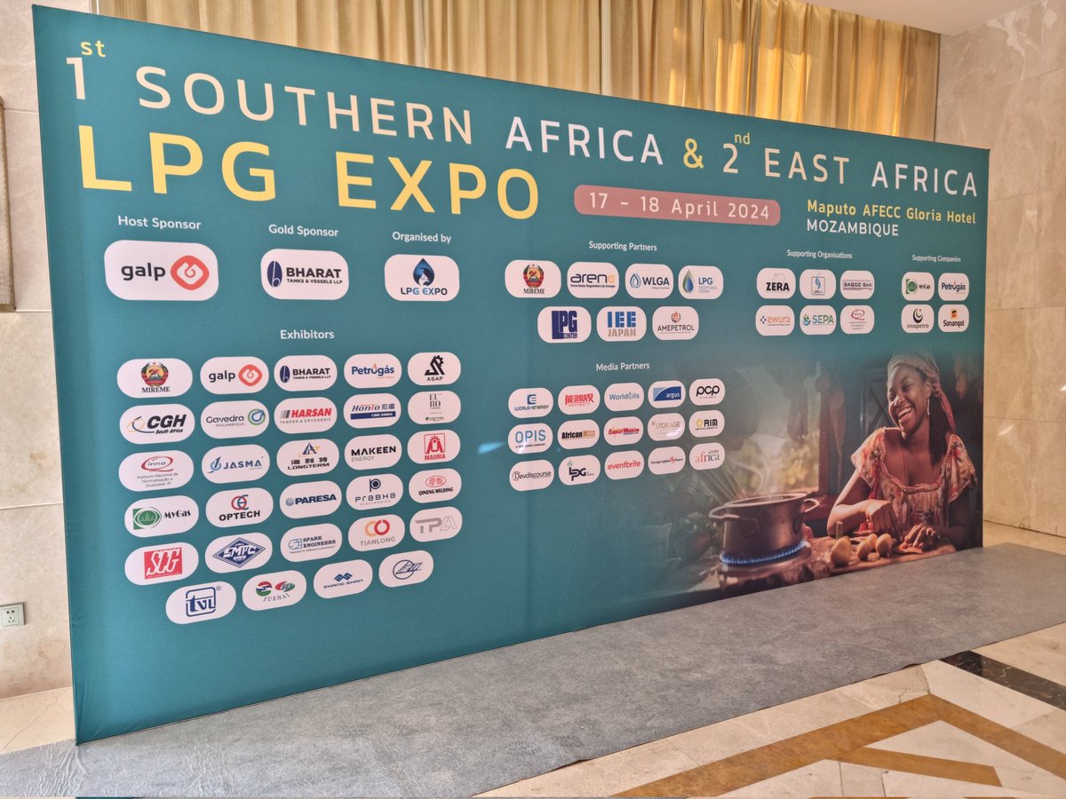 TankerHarsan's tweet photo. We are ready for LPG EXPO held in Mozambique with the responsibility and motivation of being the only brand representing Turkey @LpgExpo #LPGExpo #LPG #Cryogenic #Fuel https://t.co/hwkB9hH21Z