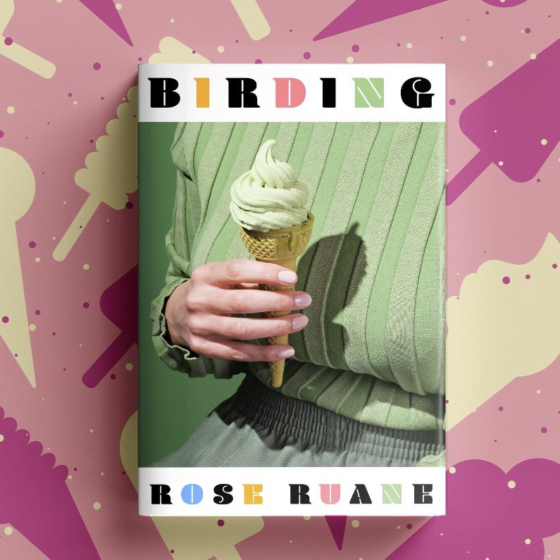 Finished #Birding by the BRILLIANT @RegretteRuane Congratulations on writing such a wonderful book - I really loved it - you’re an incredible writer 💚👏🍦👏💚 The lucky world can read it from 2 May, published by @CORSAIR 📚📚 #books #booktwt #BookTwitter