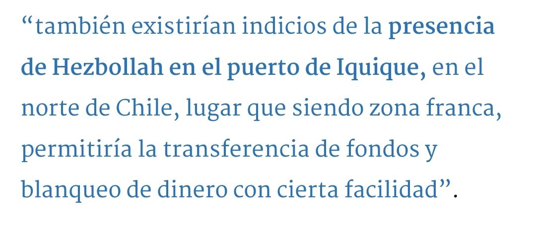 🆘 Hezbolá en Chile Tohá miente por presencia de Hezbolá, @biobio confirma, e indagaciones de nuestro equipo, reveló actividad de Isis y Hamás 🚫➡️ La vinculación con el gob es evidente, todo está en el informe publicado en nuestro telegram oficial. ➡️ @WhiteHuntersCL