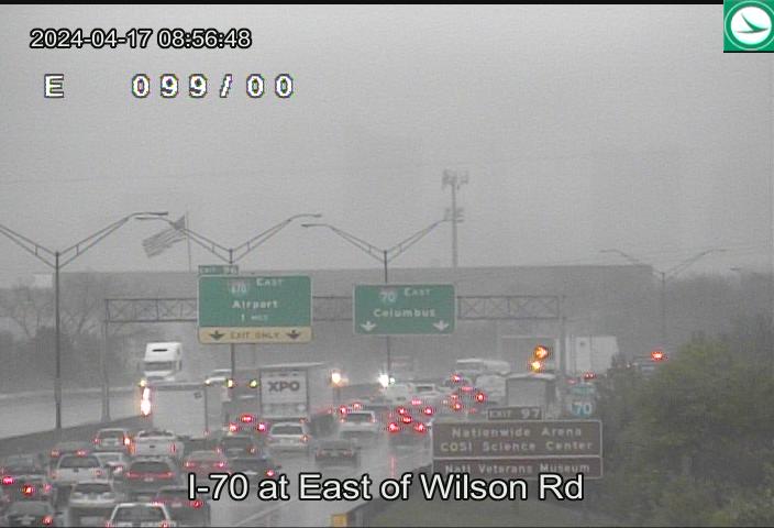 🚨Crash blocking the left lane of I-70 E/B between Wildon Rd. and I-670. 8 min. delay from I-270 to the scene. 20:00 total commute time from Hilliard-Rome Rd. to downtown via I-670 or I-70