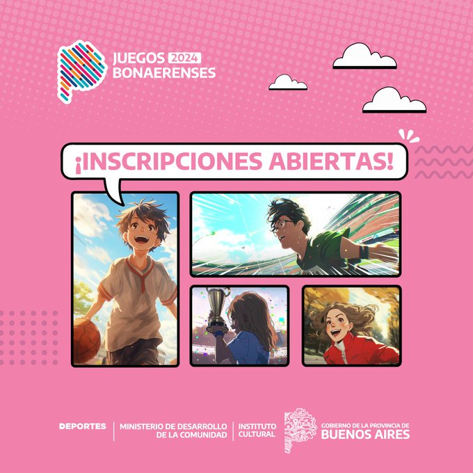 #AlAire <a href="/LeaLurati/">Leandro Lurati</a>, subsecretario de Deportes de la provincia de Buenos Aires, para contarnos detalles de la
inscripción a los Juegos Bonaerenses 2024.

📻 <a href="/BahiaNacional/">NacionalBahíaBlanca</a>, tu radio