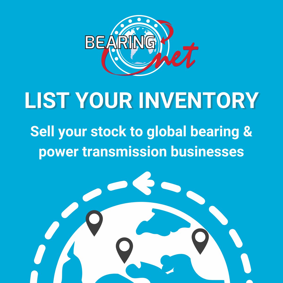 Use BearingNet as your virtual warehouse 📦 Receive more enquiries by sharing your stock with over 2,000 bearing and power transmission distributors. Become a member today by registering for a free 14-day trial here ➡️ bearingnet.net/Trial #bearingnet #bearings #inventory