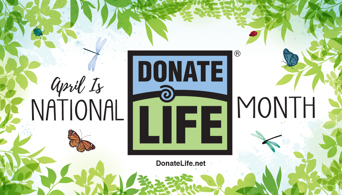 Visit the Donate Life display table tomorrow, Thur, April 18 from 11am–1pm by the Wall of Heroes / Spiritual Center. Save lives by becoming an organ, tissue, and eye donor. Donate Life Month promotes awareness of this selfless opportunity. Find out more at ow.ly/2Jcz50RhE9Z